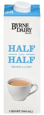 Byrne Dairy Half and Half Cream (946 ml)