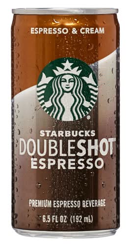 Starbucks Doubleshot Espresso 6.5oz Can