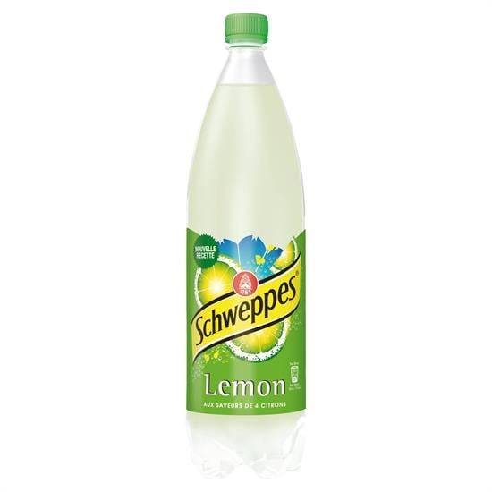 Schweppes - Soda aromatisé au citron (1,5 L)