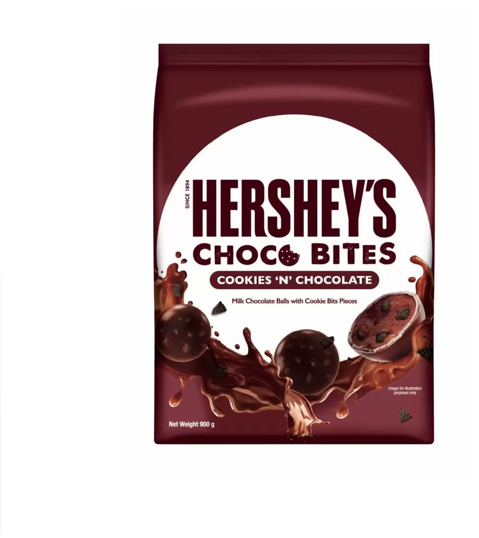 HERSHEY CHOCOBITES COOKIES N CHOCO 900g