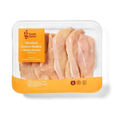 Conventional Thin Sliced Chicken Family Pack - price per lb - Good & Gather™