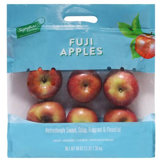 Order Signature Farms · Fuji Apples (48 oz) food online from Safeway store, Eureka on bringmethat.com