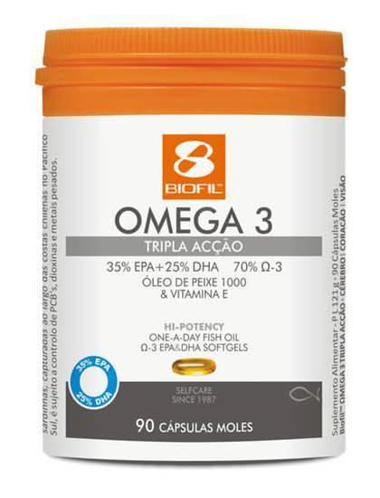 Omega 3 Tripla Ação 700Mg Biofil emb. 90 cápsulas
