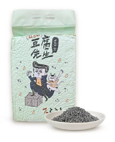 豆腐先生仿礦型豆腐貓砂-活性碳7L