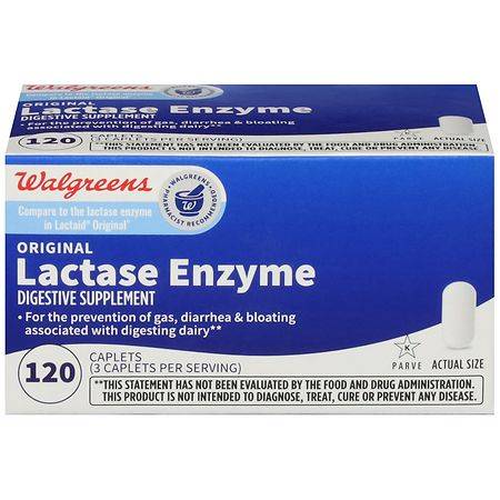 Walgreens Dairy Relief Lactase Enzyme Dietary Supplement