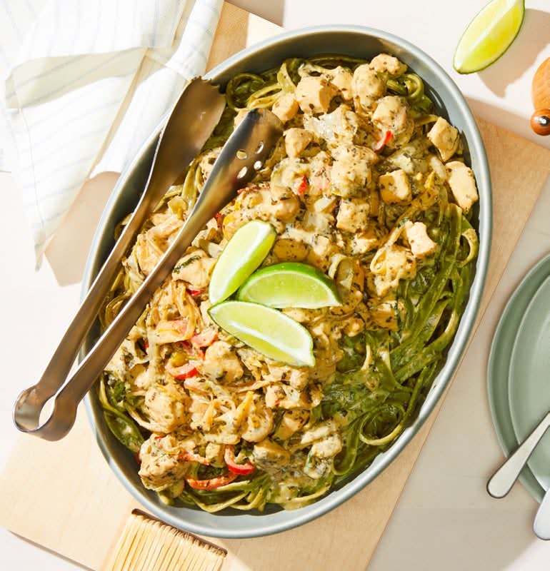 CATERING CHICKEN TEQUILA FETTUCCINE