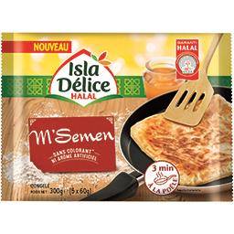 Isla Délice - Carrés feuilletés M'Semen Halal