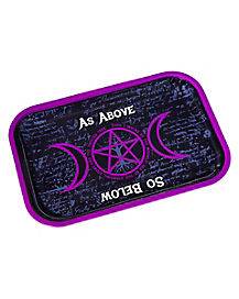 As Above So Below Tin Tray