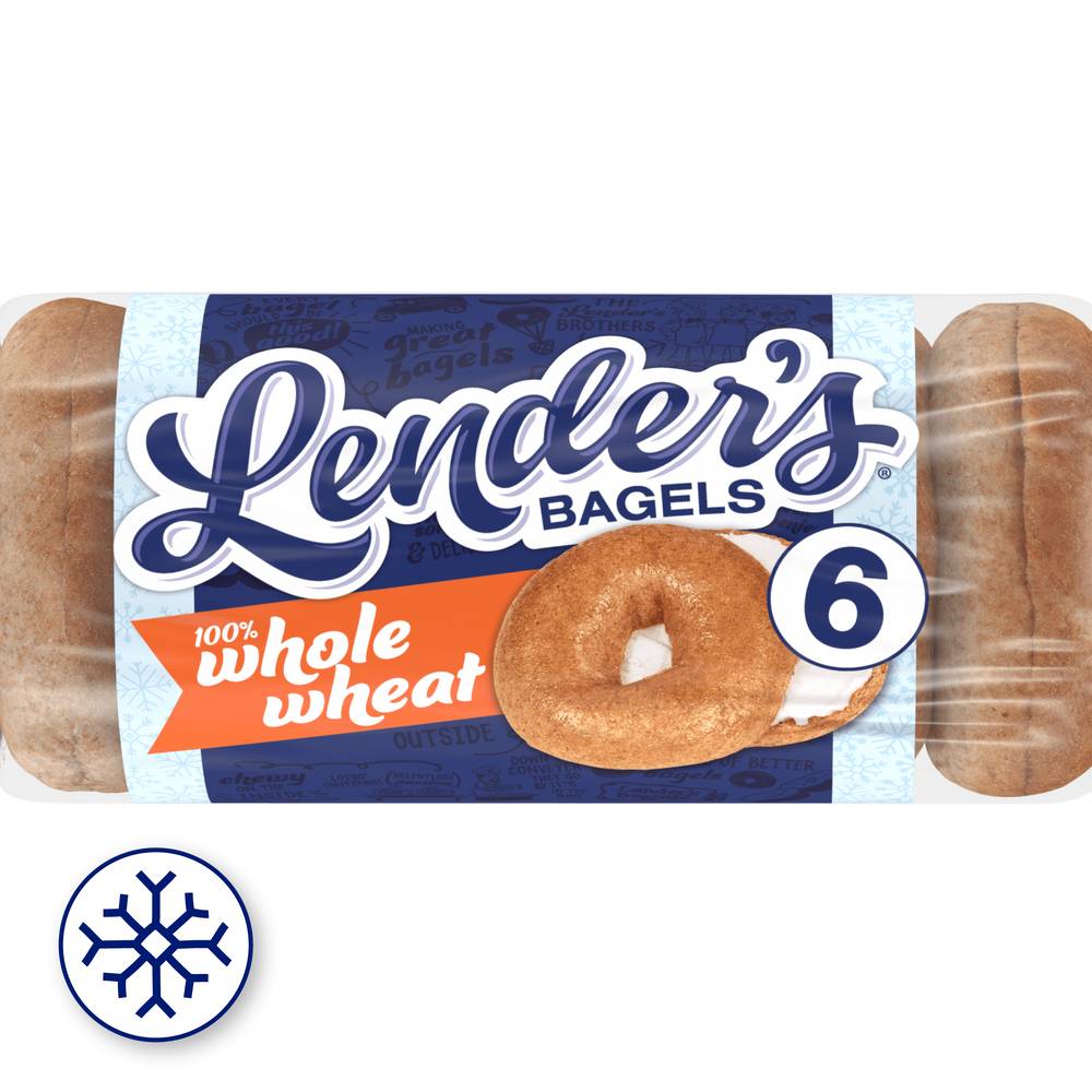 Lender's Whole Wheat Bagels (12 oz)