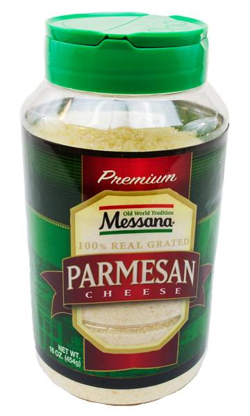 Messana 100 % Real Grated Parmesan Cheese (16 oz)