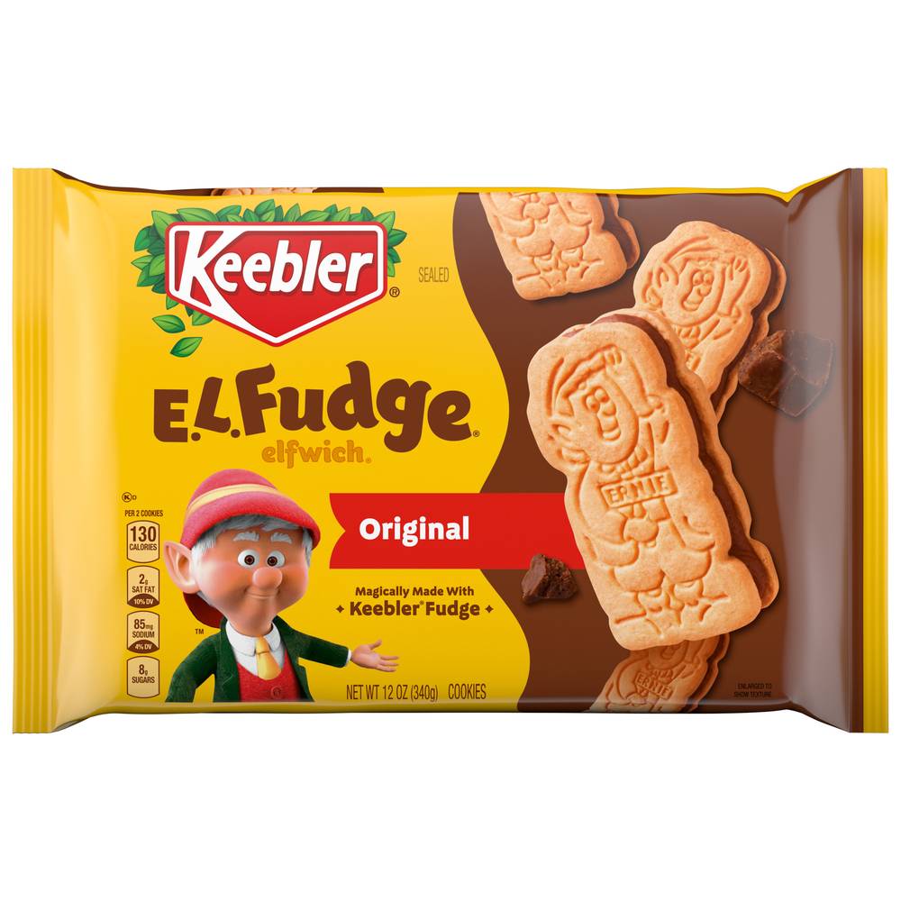 Keebler E.l. Fudge Elfwich Original Cookies (12 oz)