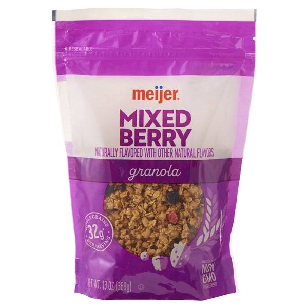 Meijer Mixed Berry Granola (13 oz)