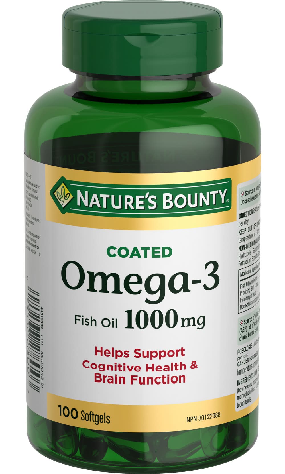 Nature's Bounty Omega-3 Fish Oil 1000mg (100 g)