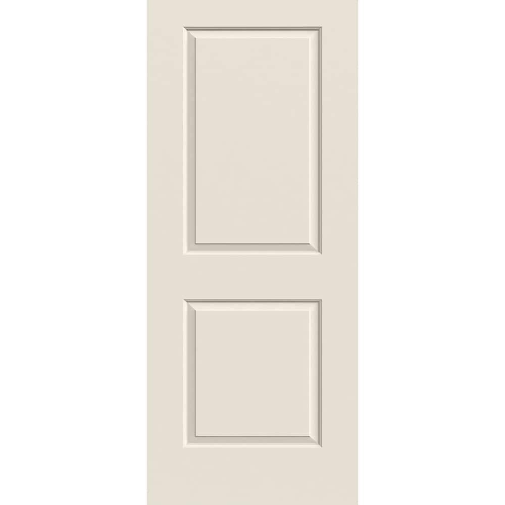 RELIABILT 30-in x 80-in 2-panel Square Smooth Hollow Core Primed Molded Composite Slab Door | LO271830