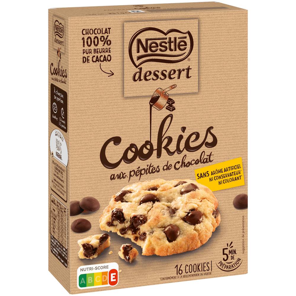 Nestlé - Préparation pour gâteau cookies aux pépites de chocolat