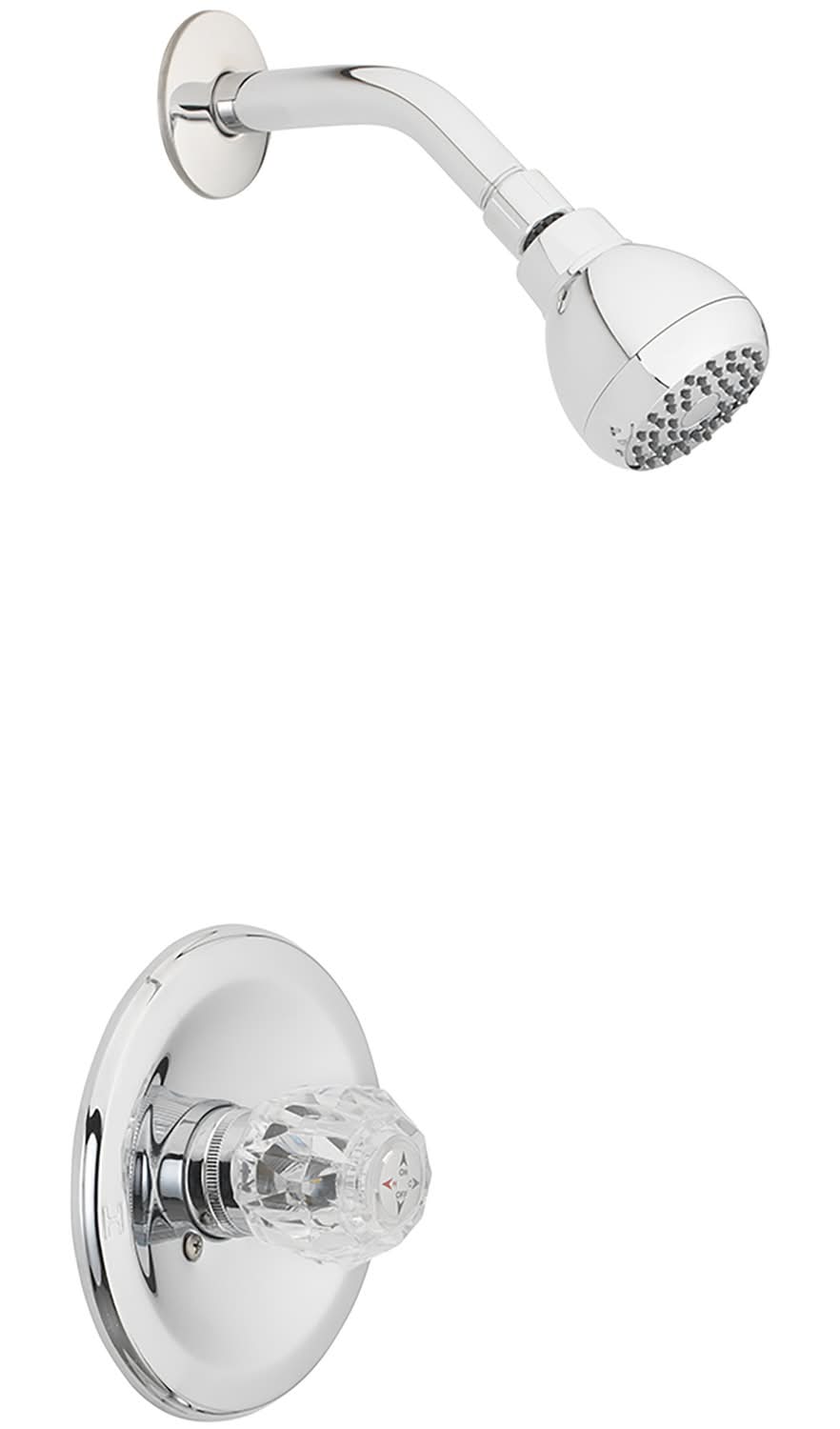 Oakbrook Collection 1-Handle Chrome Shower Faucet
