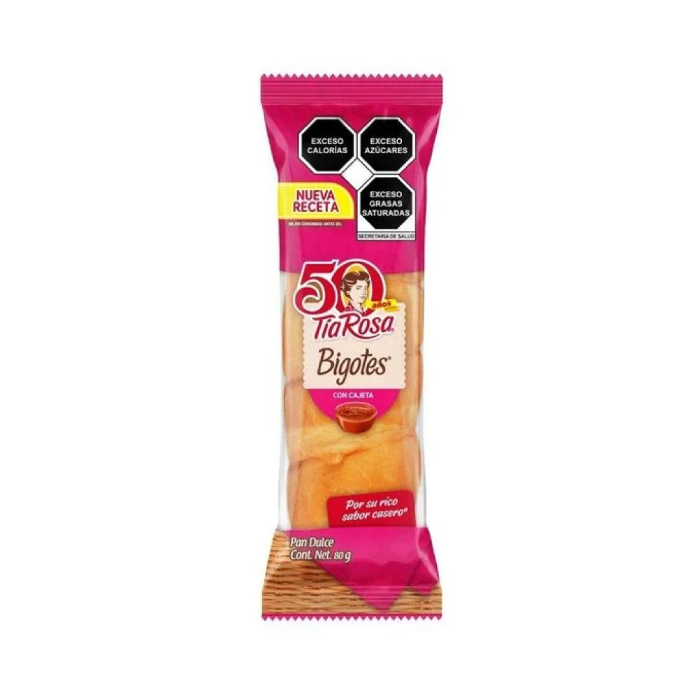 Tía Rosa · Bigotes, cajeta (80 g)