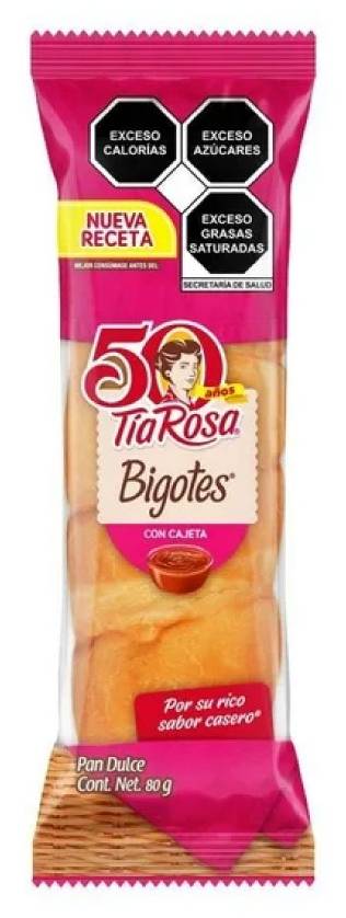Tía Rosa · Bigotes, cajeta (80 g)