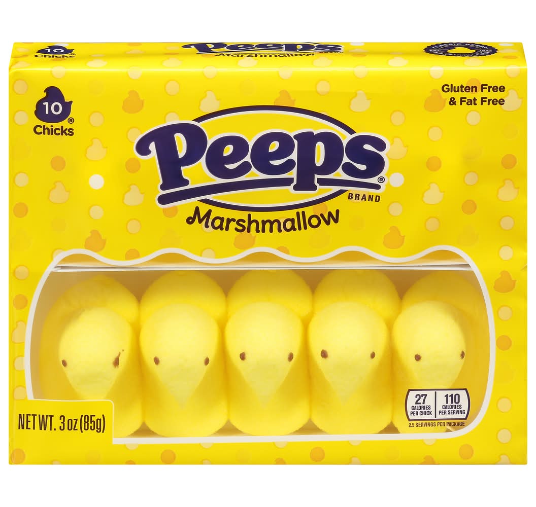 Peeps Yellow Marshmallow Chicks (1.88 lbs)
