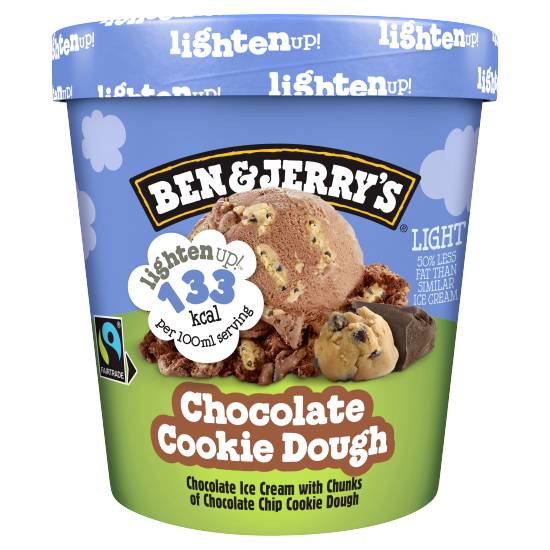 Ben & Jerry's Lighten Up Chocolate Cookie Dough Light Ice Cream