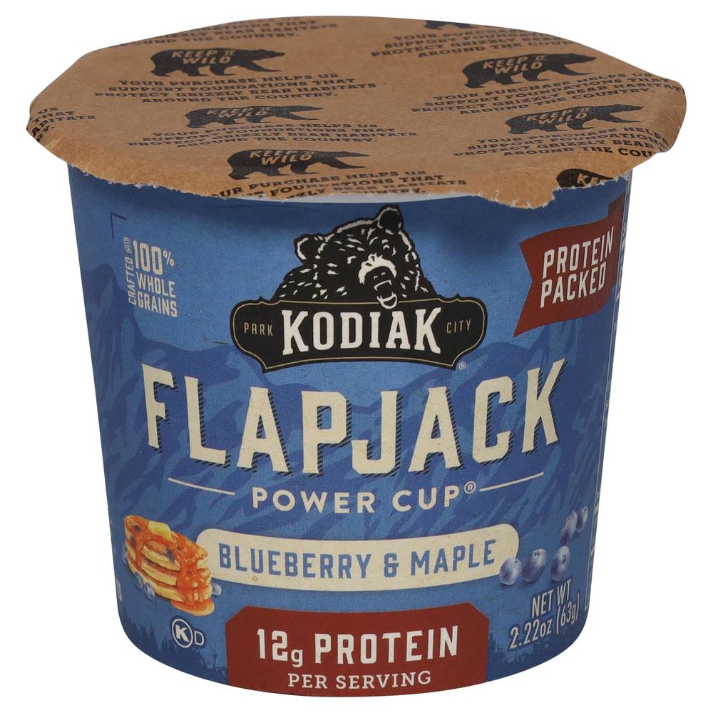 Kodiak Flapjack Blueberry & Maple Power Cup (2.2 oz)