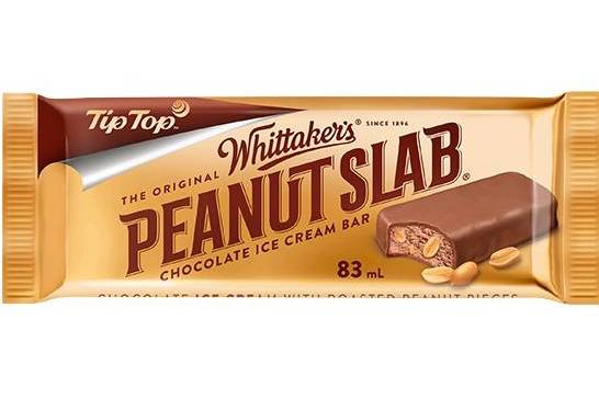 Tip Top Whitakers Peanut Slab Ice Cream 83ml