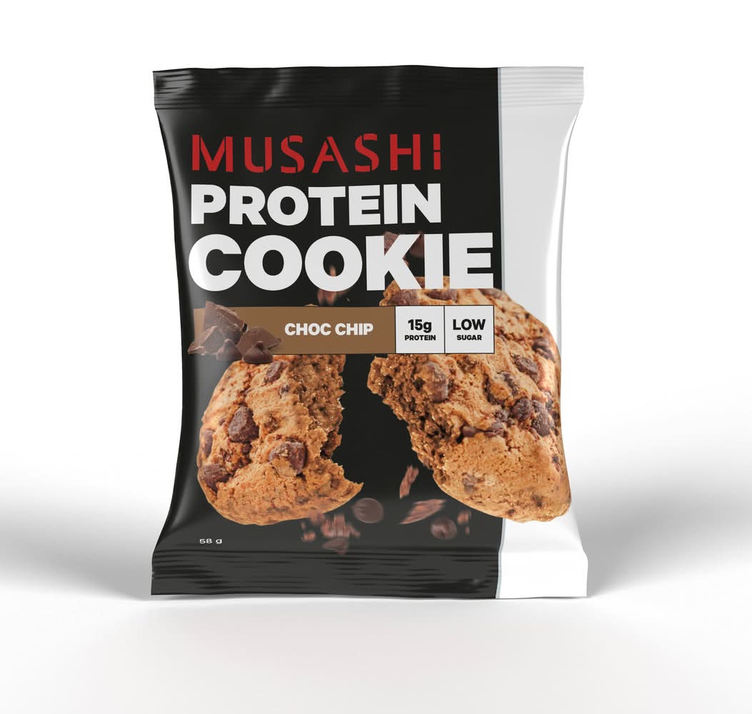Musashi Protein Cookie Choc Chip 58g
