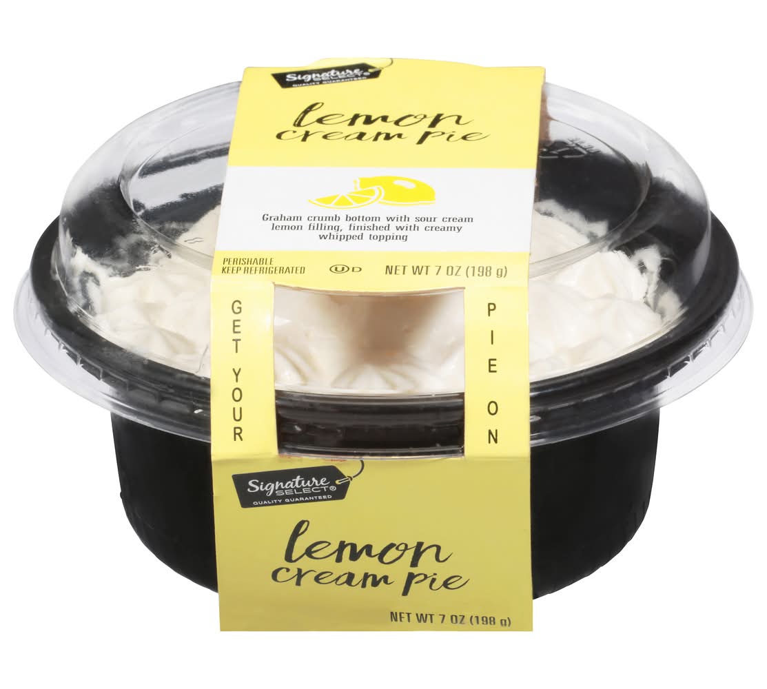 Signature Select Cream Pie, Lemon (7 oz)