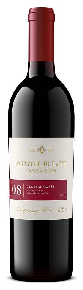 Single Lot Estates Central Coast Red Wine, 2021 (750 ml)