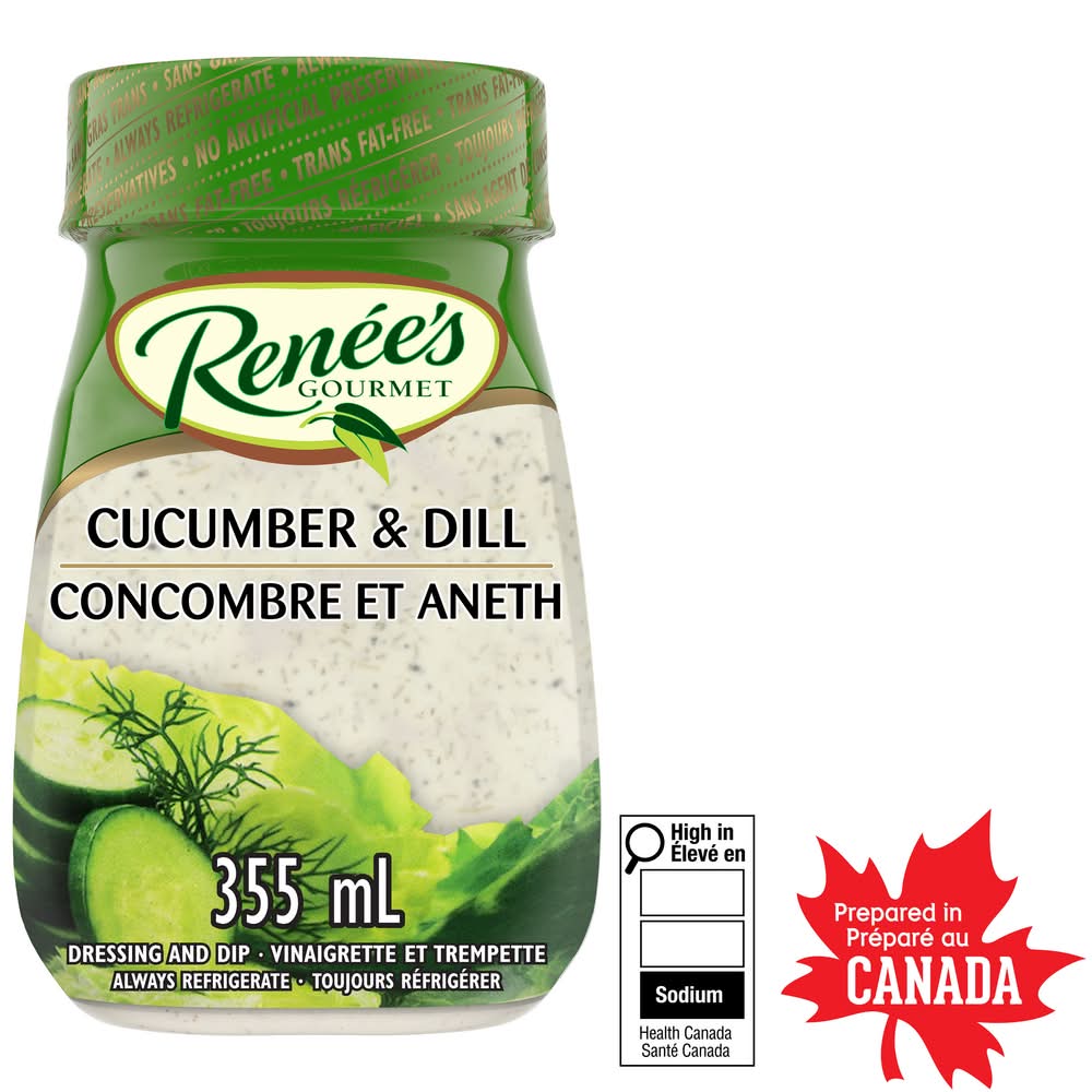 Renée's Cucumber & Dill Salad Dressing (355 ml)