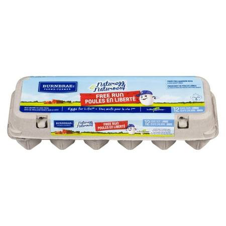 Burnbrae Farms Naturegg Free Run Eggs, Large (780 g, 12 ct)