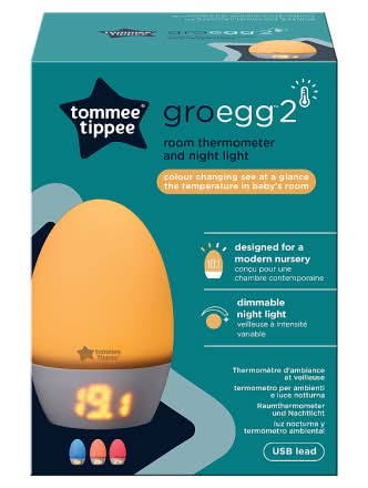 Tommee Tippee Groegg 2 Room Thermometer and Night Light