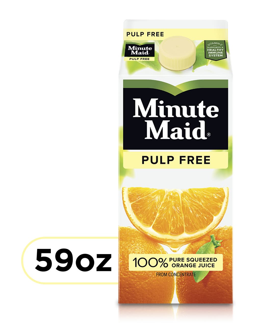 Minute Maid Pulp Free Juice, Orange (59 fl oz)