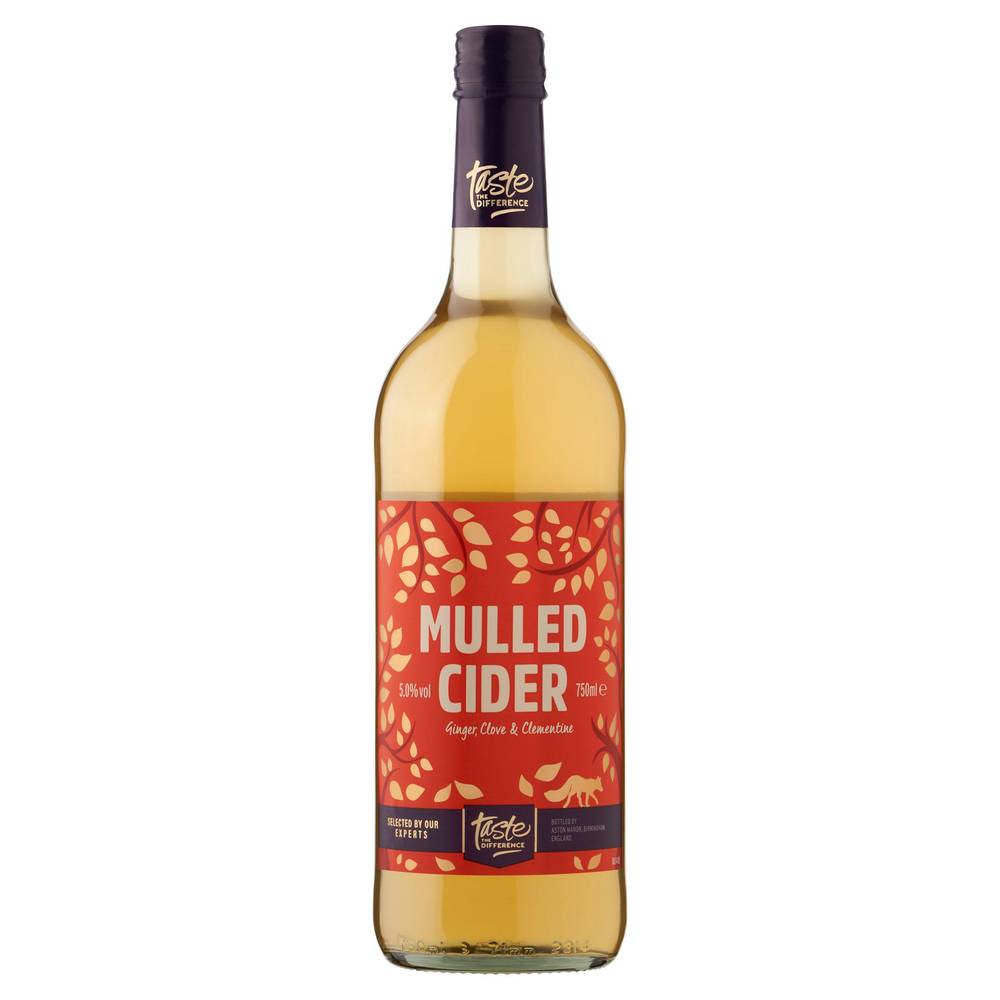 Sainsbury's Mulled Cider, Taste the Difference 75cl