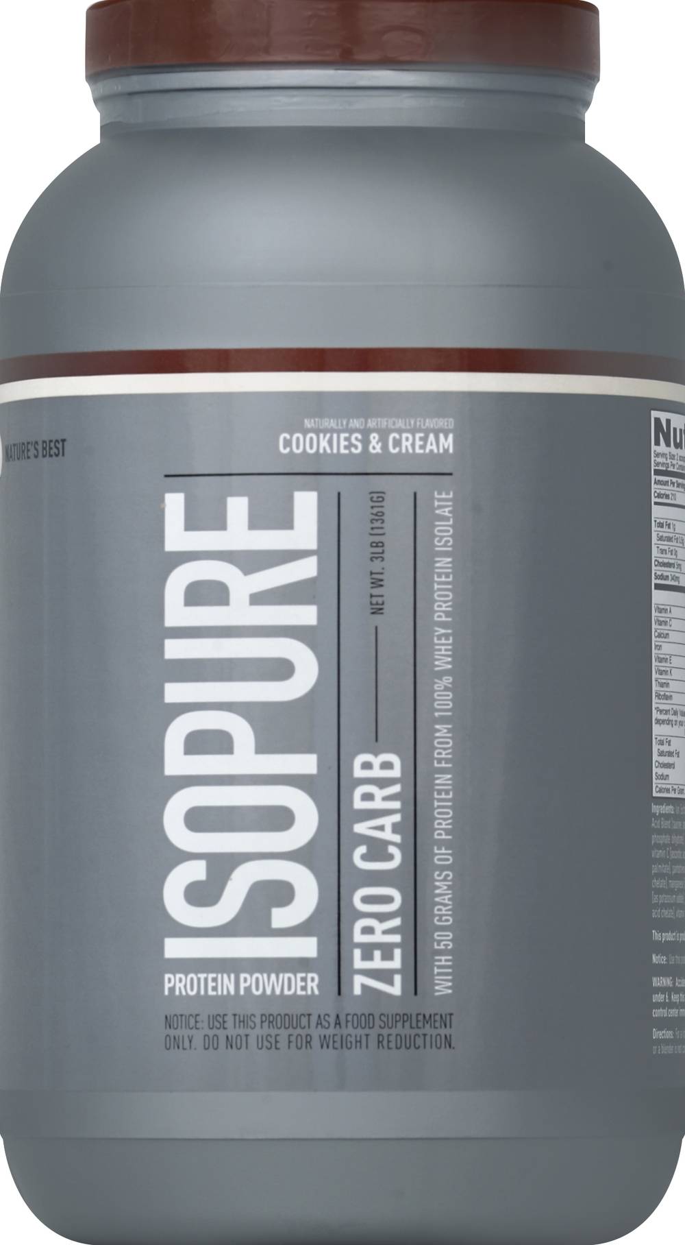 Nature's Best Perfect Zero Carb Isopure