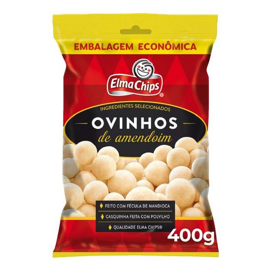 Elma chips ovinhos de amendoim (400 g)