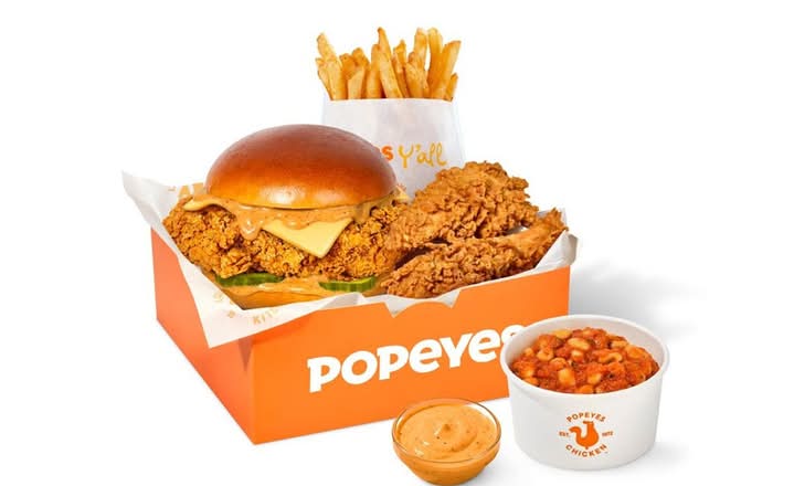 Large Kickback Sandwich BIG Box Meal