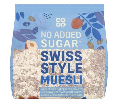 Co-op Swiss Style Muesli 500g