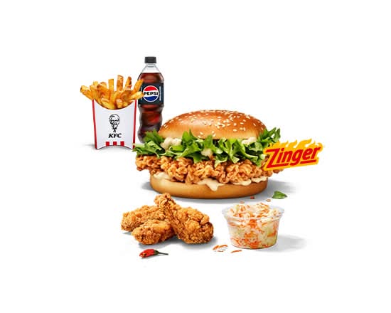 Classic Zinger Burger Box