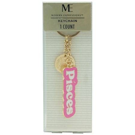 Festive Voice Zodiac Keychain, Pisces - 1.0 ea