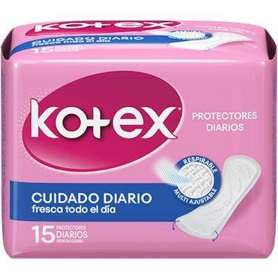 KOTEX Protectores Diarios Duo Regular 15und