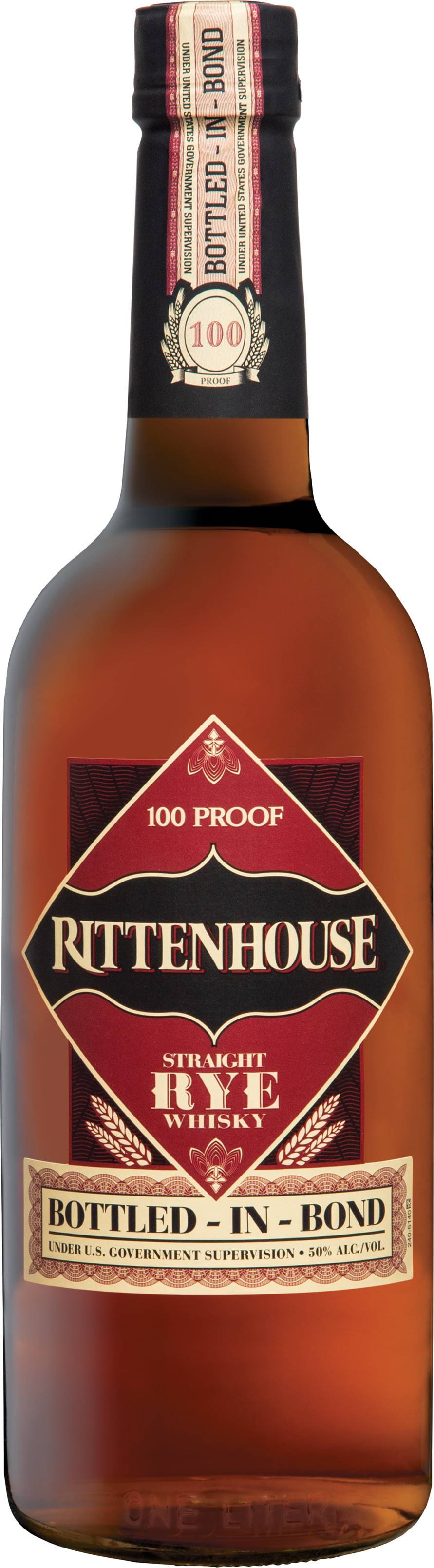 Rittenhouse Straight Rye Whisky (750 ml)