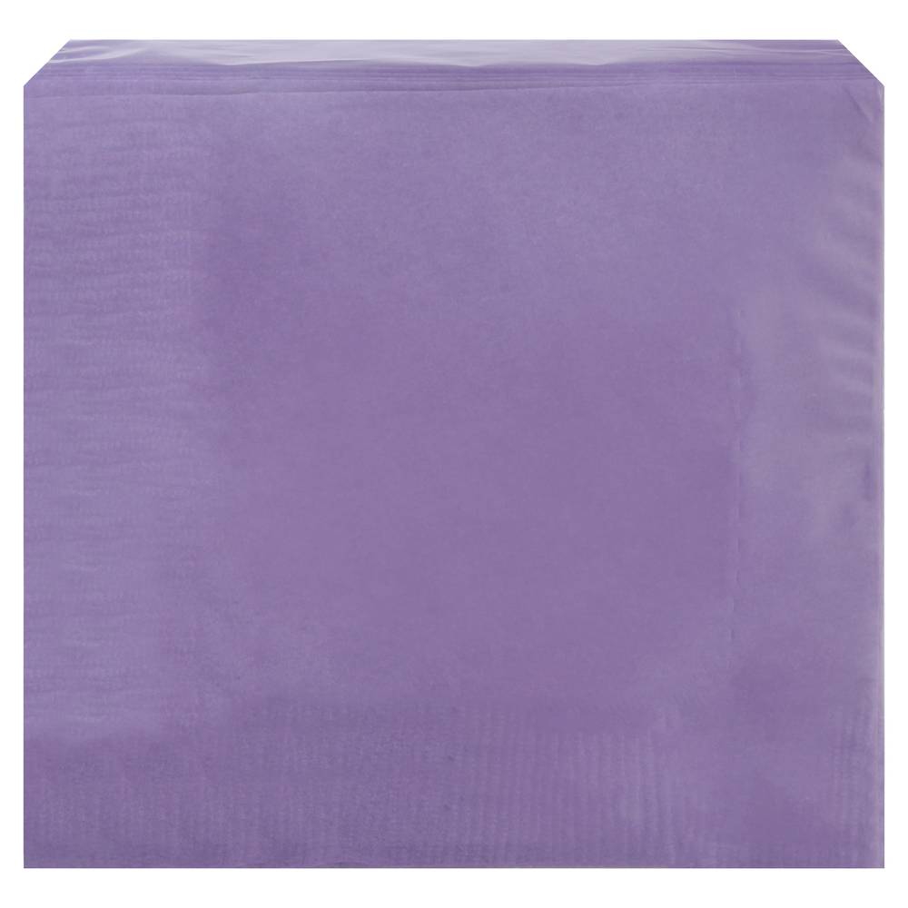 Amscan Beverage Napkins (40 ct)(purple)