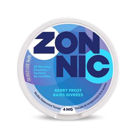 Zonnic Mini Berry Frost 4mg - 10 Nicotine Pouches