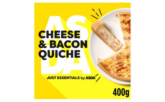 ASDA Just Essentials Cheese & Bacon Quiche 400g