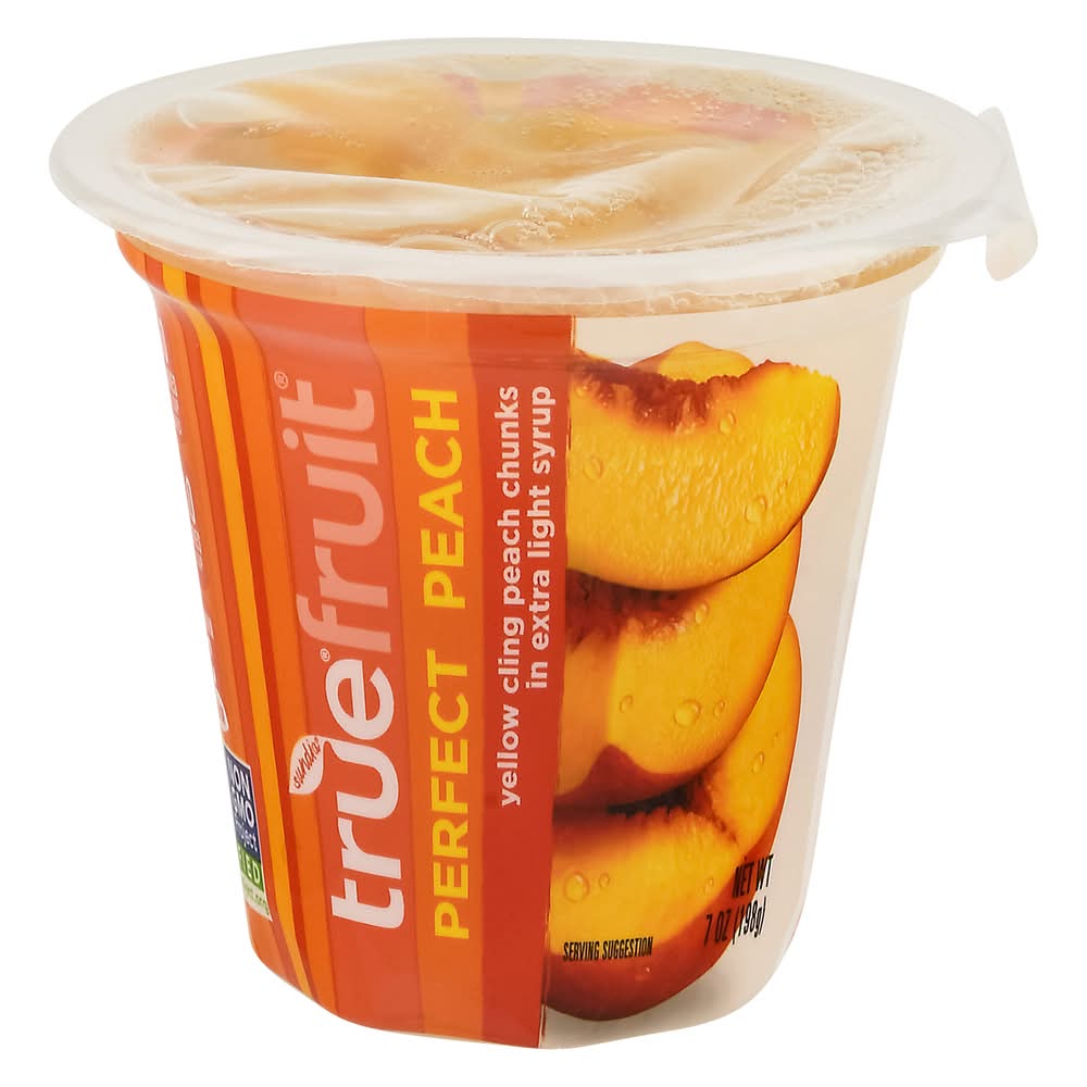 Del Monte Yellow Cling Peach Chunks in Extra Light Syrup (8.3 oz)