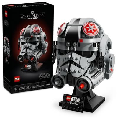 LEGO Star Wars At-At Driver Helmet Building Set 75429 (730 ct)