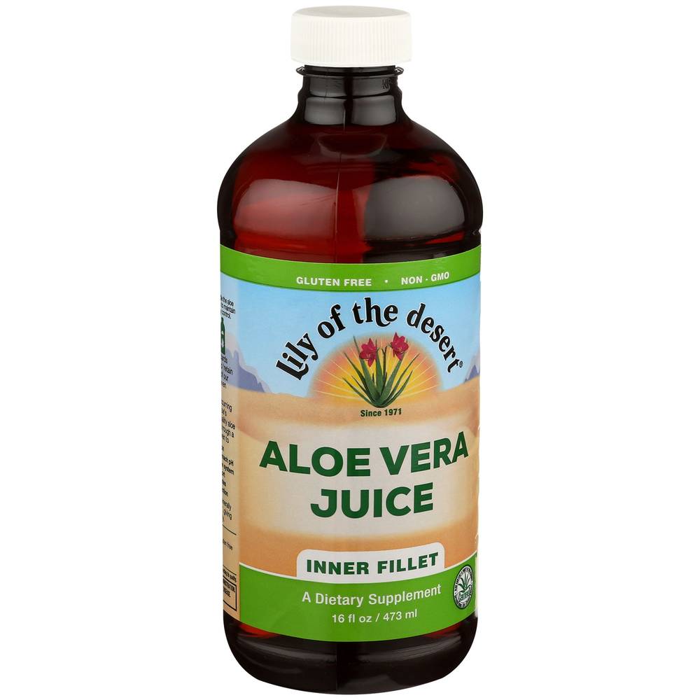 Lily of the desert Gluten Free Juice, Aloe Vera (16 fl oz)