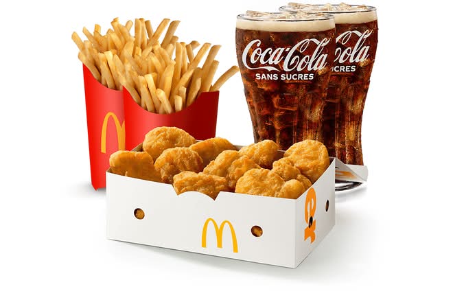 MAXI BEST OF™ 20 CHICKEN McNUGGETS™ - 2 PERS