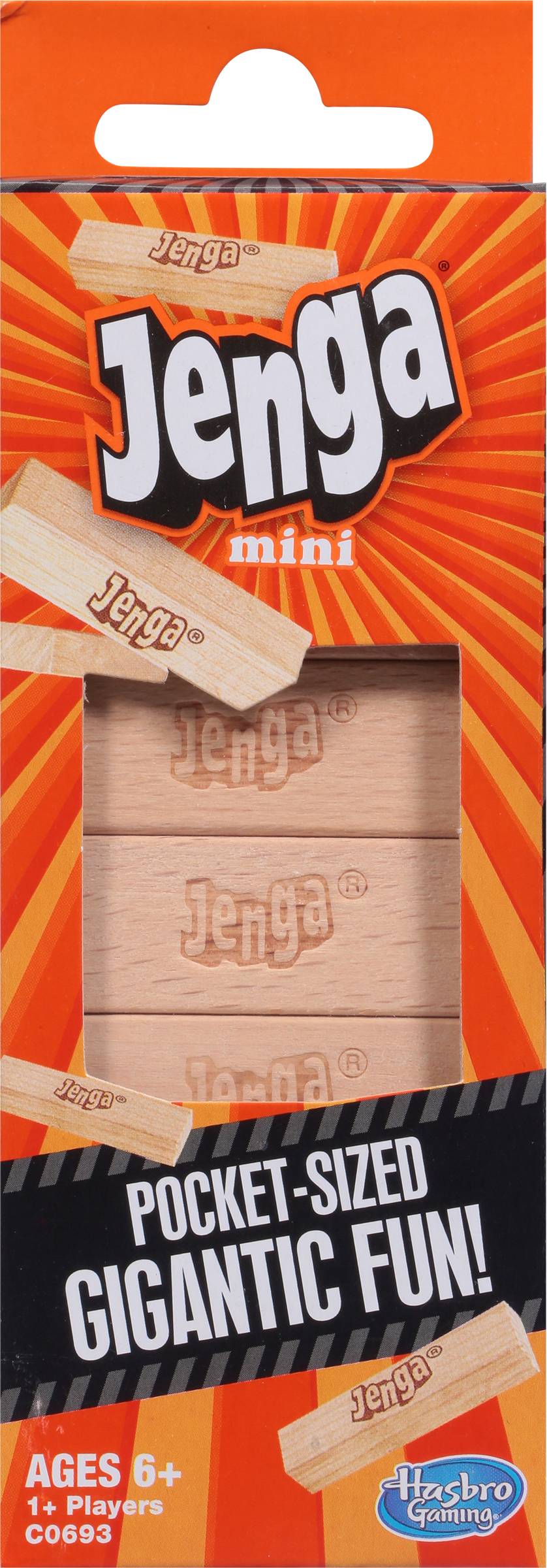 Hasbro Pocket-Sized Gigantic Fun Jenga Mini Game